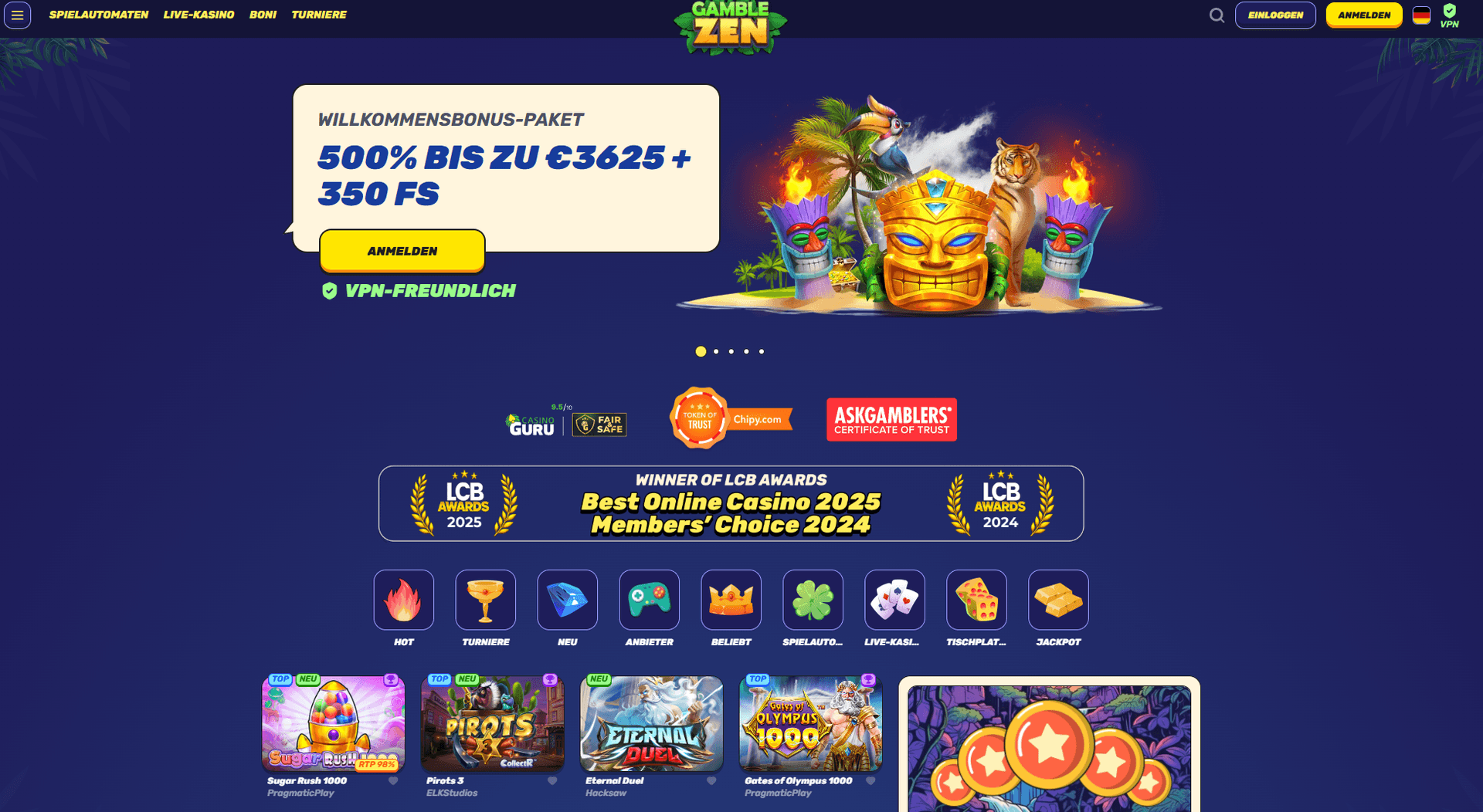 Gamblezen Lastschrift Casino